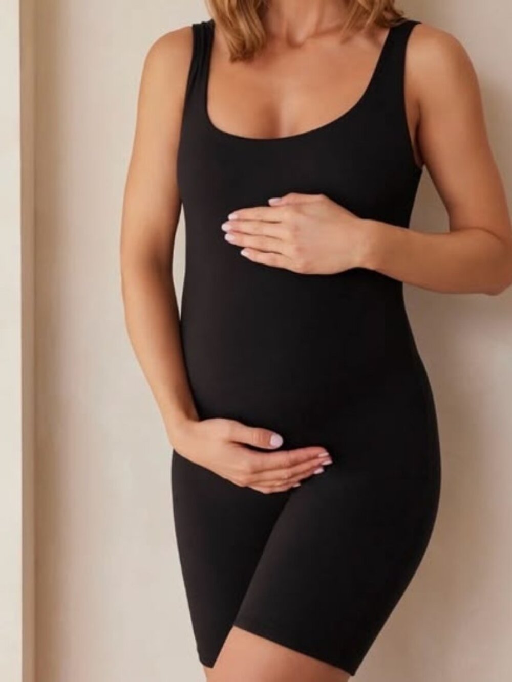 BUMPSUIT THE CINDY Black Romper Maternity Size Large